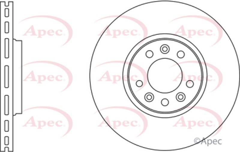 Fits Expert Dispatch C5 Scudo 1.6 D HDi 1.8 2.0 Purevue Front Brake Disc 494992 gallery