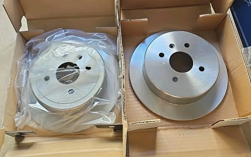2 Disc Brake Rotor Rear fits Daewoo Nubira 1999 2000 2001 2002 Wearever YH145327