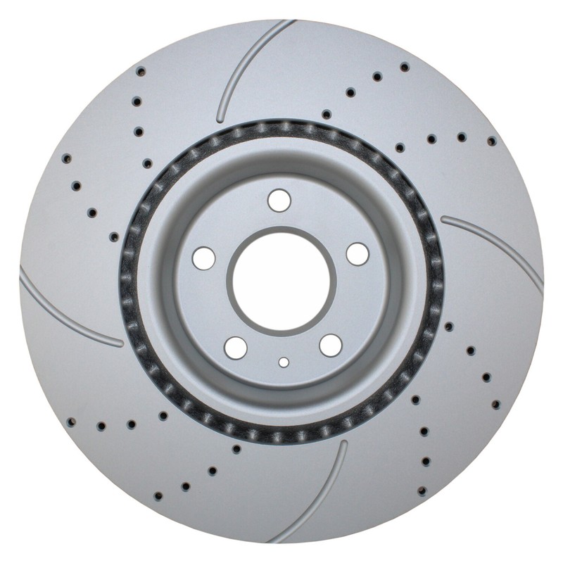 Bison Performance Front Drilled Coated 338mm Brake Disc for A4 A5 Q Q5 Sportback gallery