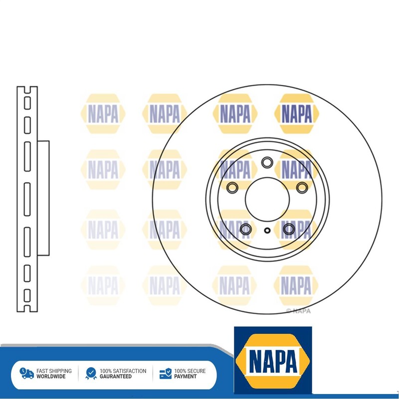 Fits Nissan 370Z Infiniti FX QX70 Q70 M G EX Q60 Q50 Brake Disc Front NAPA