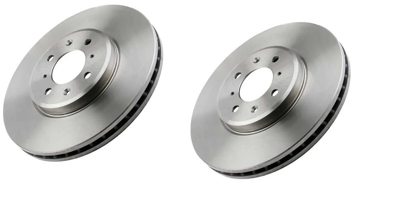 FOR ROVER MG ZR 160 ZS 180 FRONT BRAKE DISCS X 2 282MM