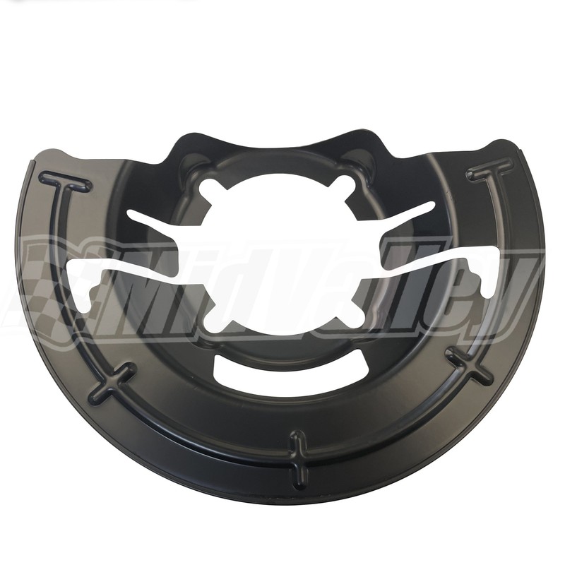 Front Brake Dust Stone Shield Backing Plate For 97-04 Ford F250 F350 Super Duty gallery