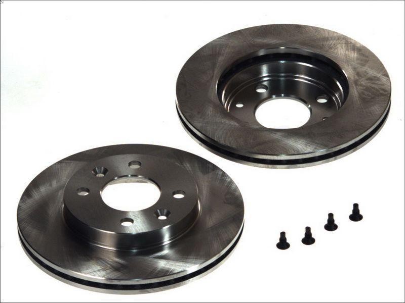 2X Brake disc FERODO DDF158 for RENAULT 9 (L42_) 1.2 1985-1988