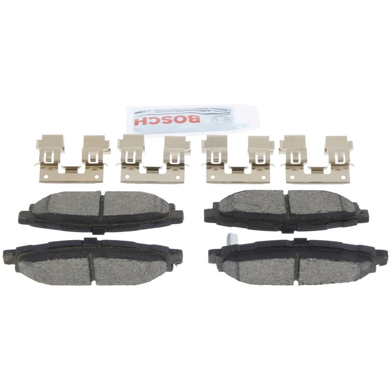 Bosch OEM Front & Rear Ceramic Brake Pads Kit For 2017-2023 Subaru Impreza gallery