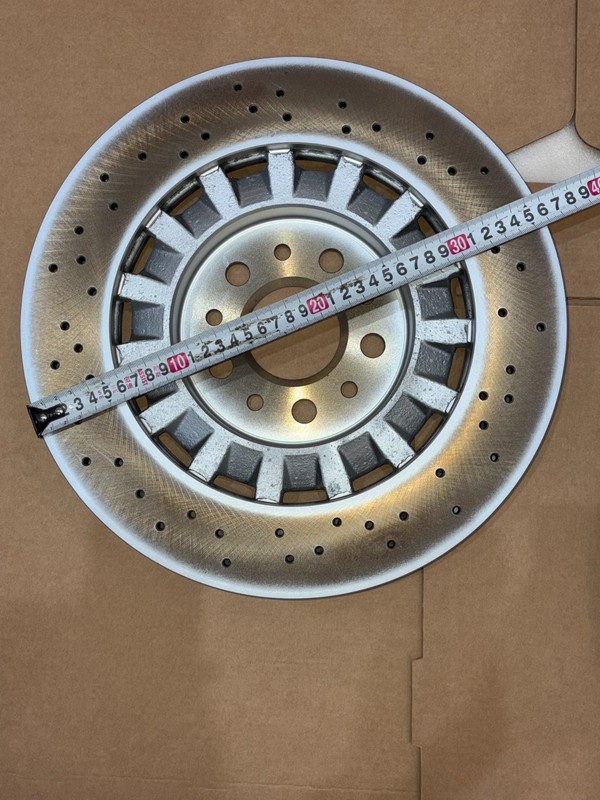 GEN OEM 2014-2022 Maserati Ghibli 3.0L/2.0L front brake pad& drilled rotor 360MM gallery
