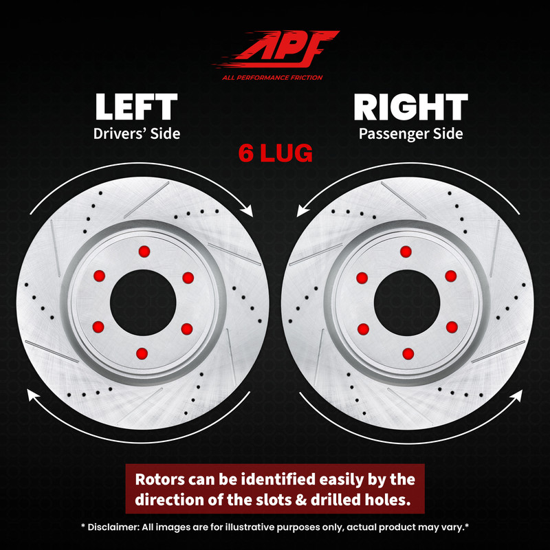 For Chevrolet Colorado (09-12), GMC Canyon (09-12) Front D&S Rotors gallery