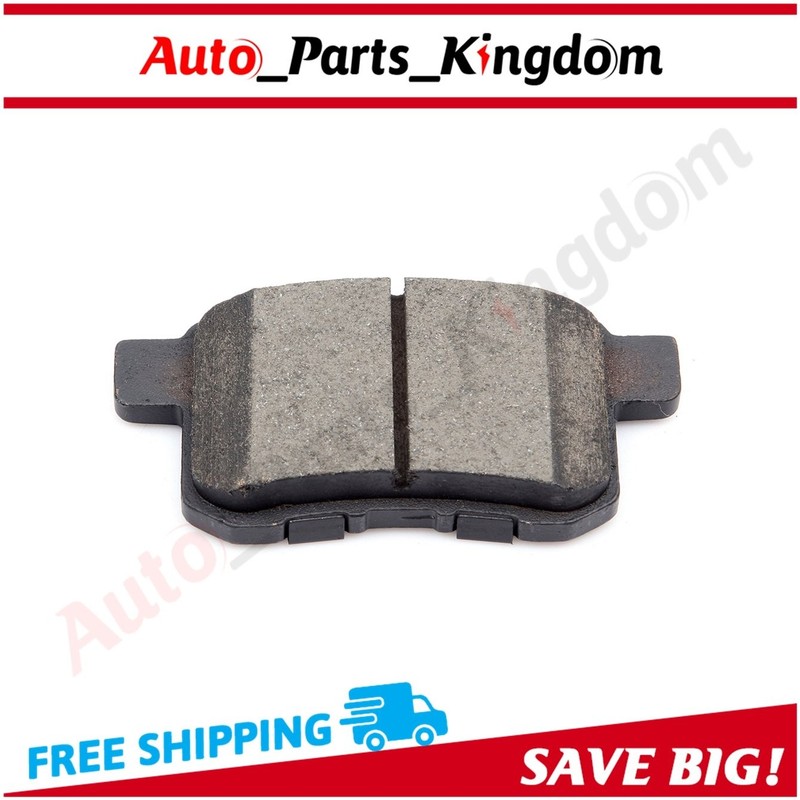 For 2008-2010 Honda Accord 2010 Acura TSX Front Rear Brake Rotors Ceramic Pads gallery