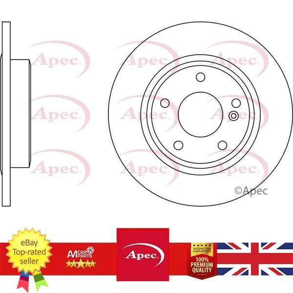 Brake Disc For Mercedes A-CLASS 12-18 B-CLASS 11-18 2464230012 APEC DSK2992