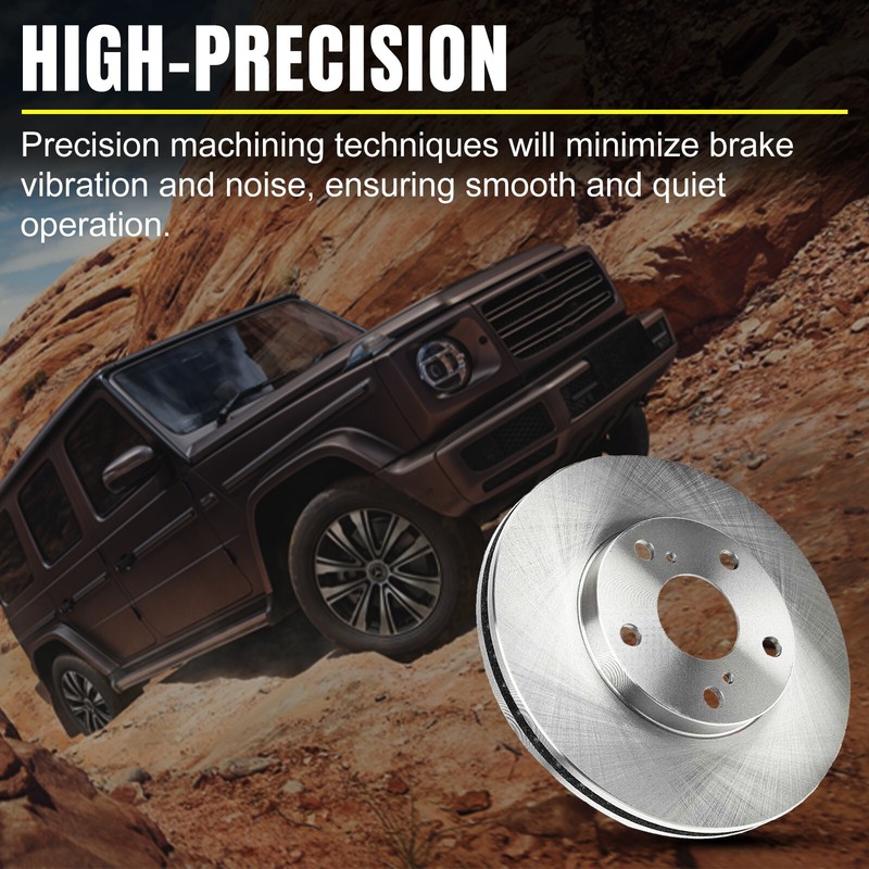 4x Front Rear Brake Rotors for Chevy Traverse GMC Acadia Saturn Outlook gallery