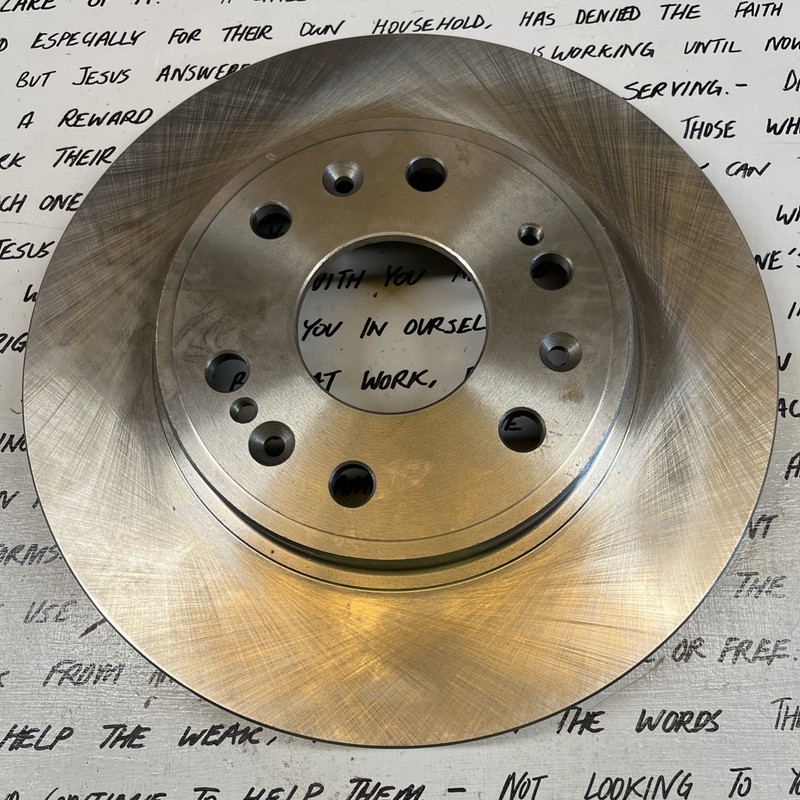 1 – Brake Rotor 326223 Coated Compatible with 2017 Cadillac XTS