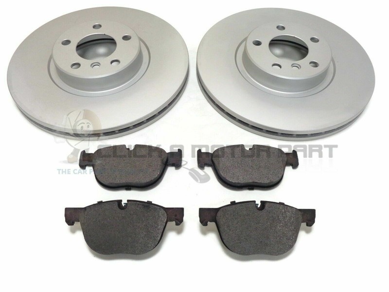 BMW X5 30d XDRIVE E70 10-14 FRONT 2 BRAKE DISCS AND PADS (CHECK DISC SIZE 332MM)