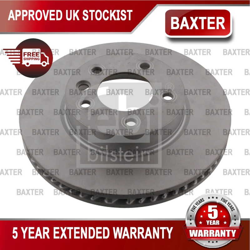 Fits VW Touareg 2002-2018 Porsche Cayenne 2002-2010 Baxter Front Left Brake Disc