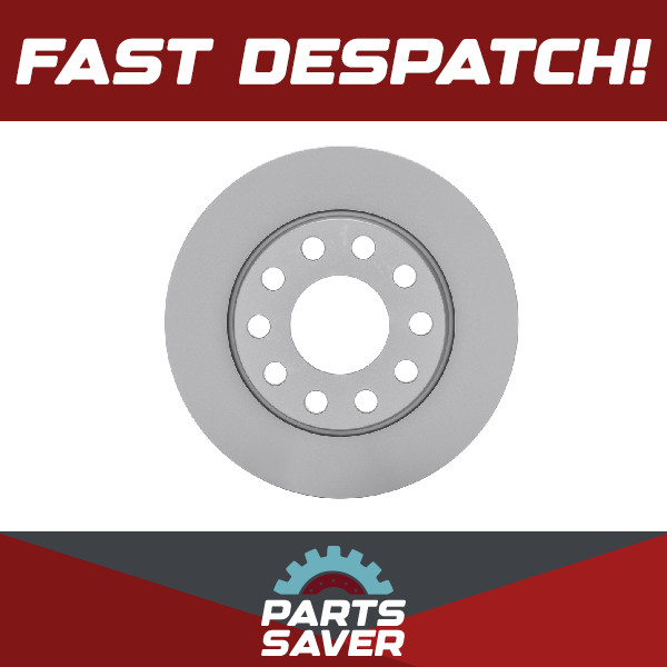2x Brake Discs Pair Solid fits SEAT EXEO 3R 1.8 Rear 08 to 13 255mm Set Bosch