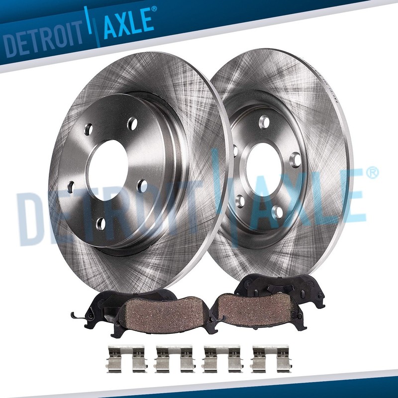 310mm Rear Disc Brake Rotors Ceramic Brake Pads Kit for 2017 – 2023 Honda CR-V