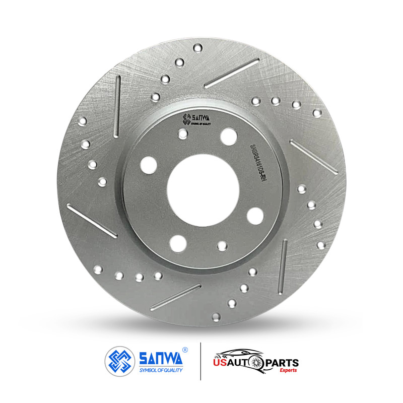 PAIR OF FRONT BRAKE ROTOR VENTED & GEOMET COATED D&S 275 mm FOR FORD 08-11 2.0L gallery