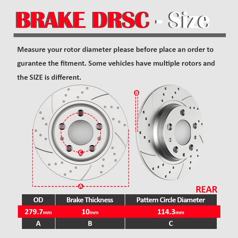Fit Ford Fusion Mazda 6 Lincoln MKZ Mercury Milan Front Rear Rotors Brake Pads gallery