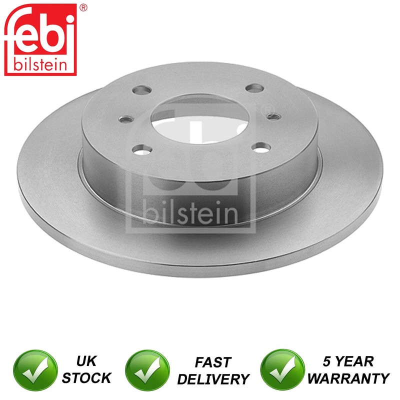 Brake Discs Rear Febi Fits Nissan Almera 2000- Primera 1990-2002 532065M311