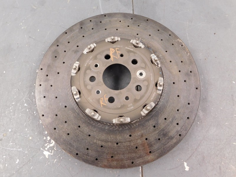 2015 11 12 13 14 16 Ferrari FF Right Front Carbon Ceramic Brake Rotor #7170 J1