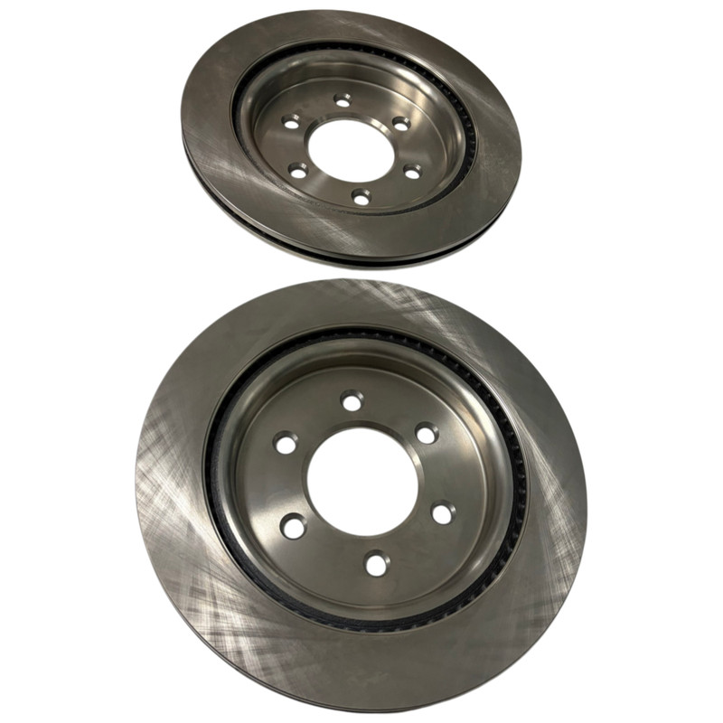 2x Car Rear Disc Rotor Brake Pad Kit 336mm ML3Z2C026B Fit For Ford F-150 2021 gallery