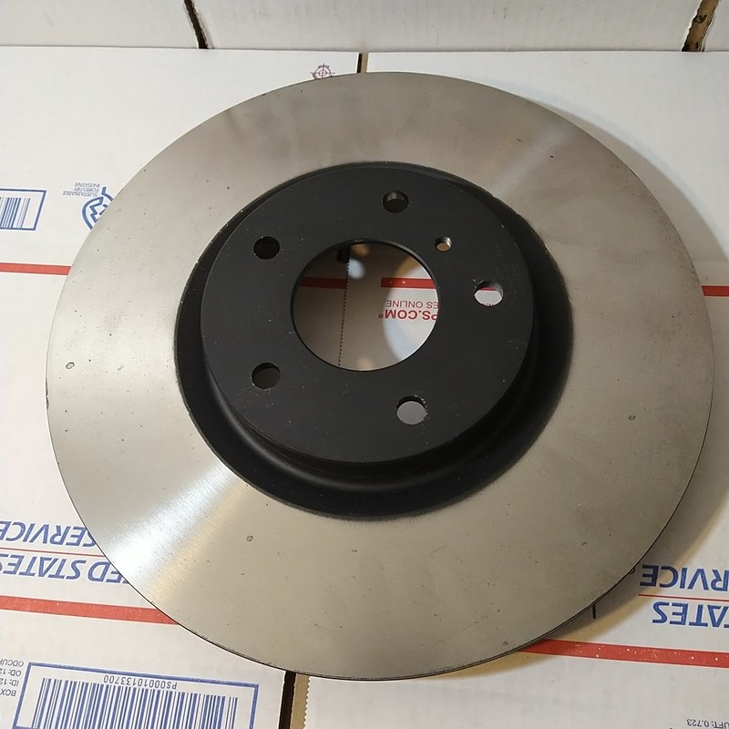 48880307 Premium Brake Rotor Fits Infiniti M35h/EX35/EX37/Q70, Nissan 370Z