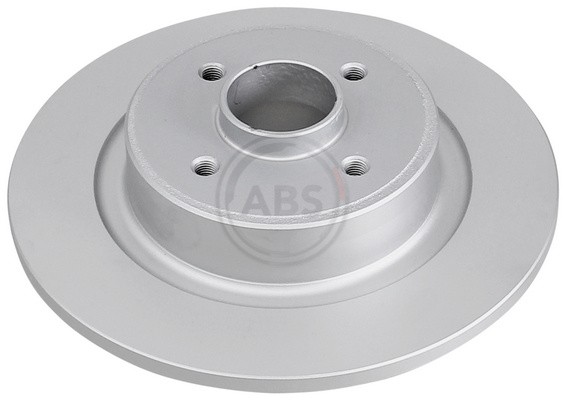 ABS 17728 Rear Brake Discs Pair 274mm Solid Fits Renault Grand Scénic 7701208230