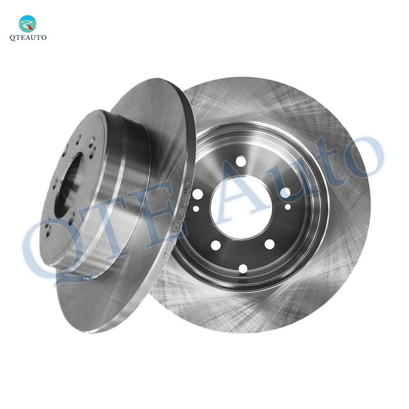 Rear 284mm Brake Disc Rotors For 2006 2007 2011-2019 Hyundai Sonata