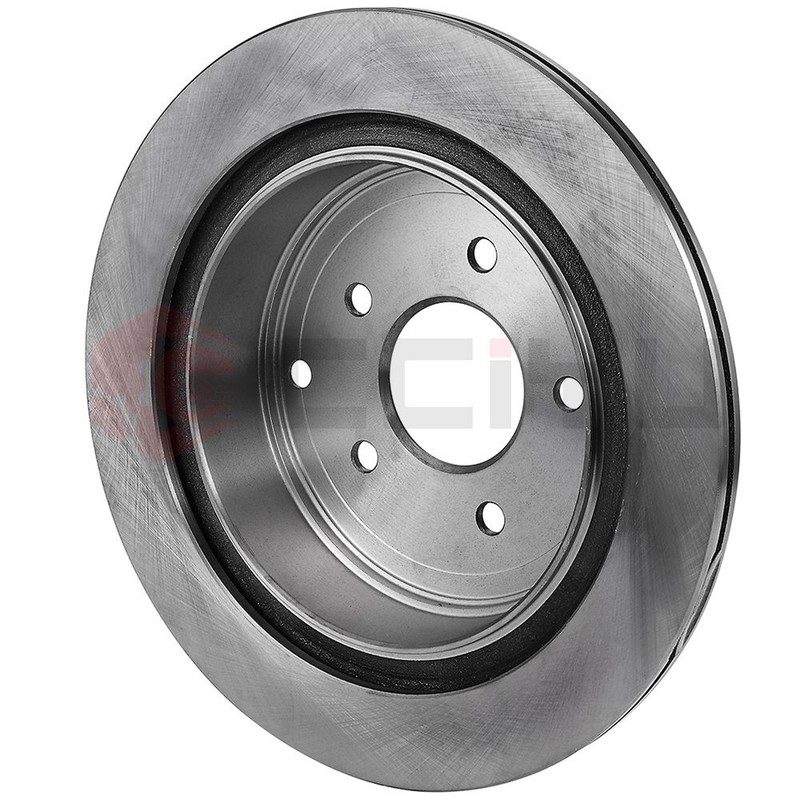 For 2003-2012 Infiniti FX35 Rear Solid Brake Discs Rotors And Ceramic Pads Kit gallery