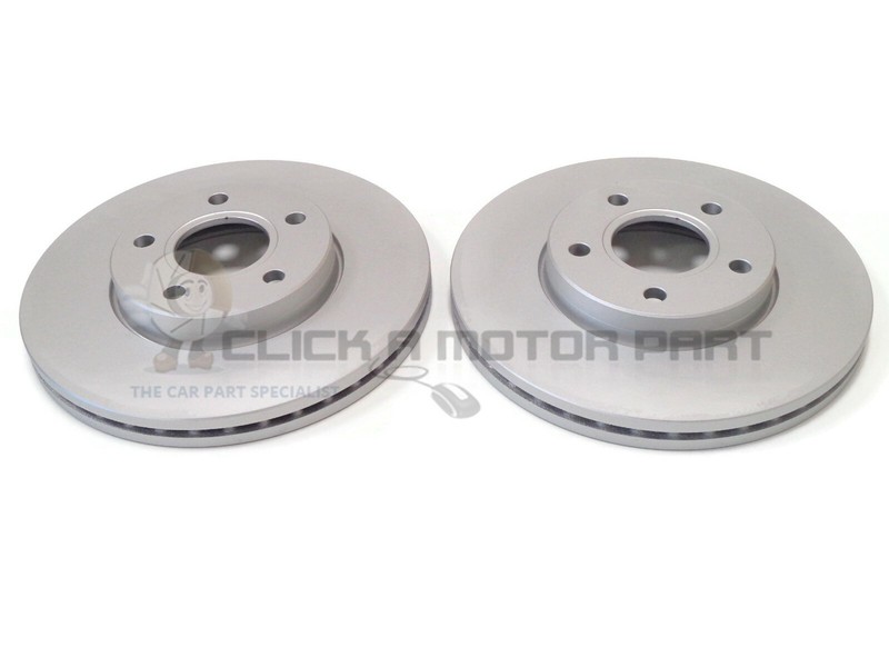 VOLVO S40 2.4 D5 2006-2010 FRONT 2 BRAKE DISCS SET NEW (320MM CHECK SIZE)