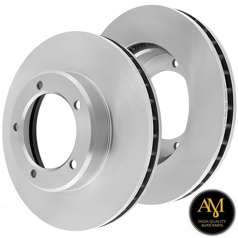 Front Vented Disc Brake Rotors 2PCS Set for Toyota Land Cruiser 07-98; 313mm