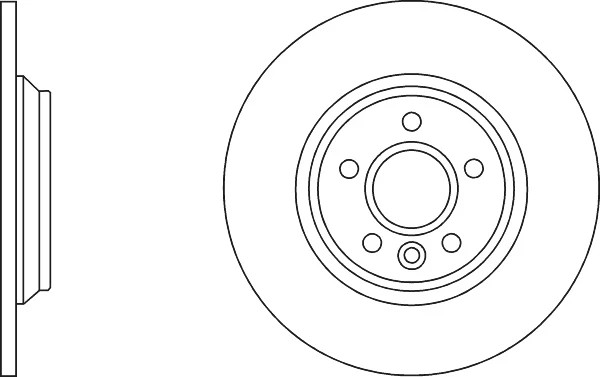 FOR VOLVO S60 Mk2 3.0 10 TO 15 REAR SOLID BRAKE DISCS AND PADS SET 302 MM gallery