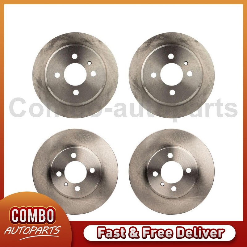 Front Rear Disc Brake Rotors Fits BMW 318i BMW 318is BMW 325 BMW 325e BMW 325es