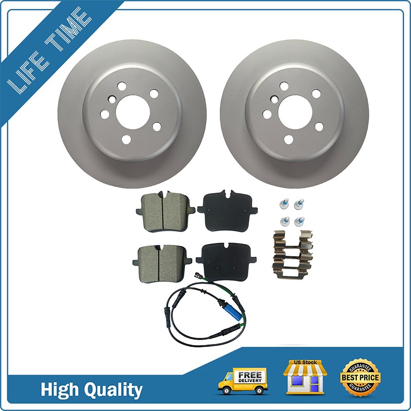 330 mm Rear Brake Rotors Pads Fit 2018 2019 2020 2021 2022 2023 BMW X3