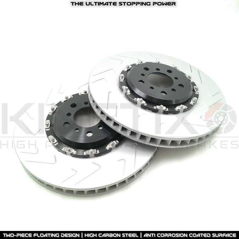 FOR BMW M6 F06 F12 F13 TWO PIECE FLOATING FRONT BRAKE DISCS 400mm X 36mm PAIR gallery