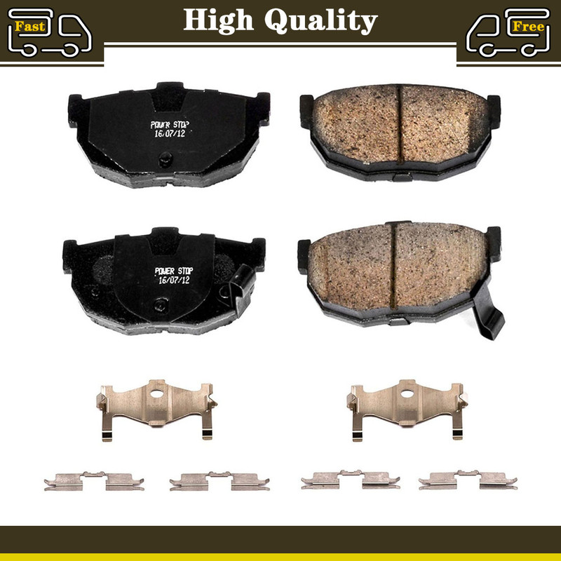 New OE Rear Ceramic Brake Pads Kit For 1997-2008 Hyundai Tiburon 10 Yr Warranty
