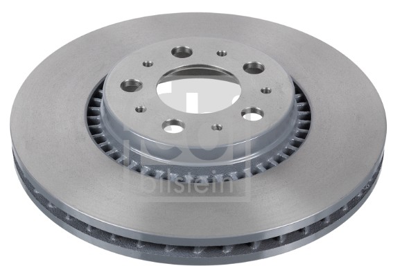2X Febi 18050 Front Brake Discs Pair 305mm Vented Fits Volvo S60 S80
