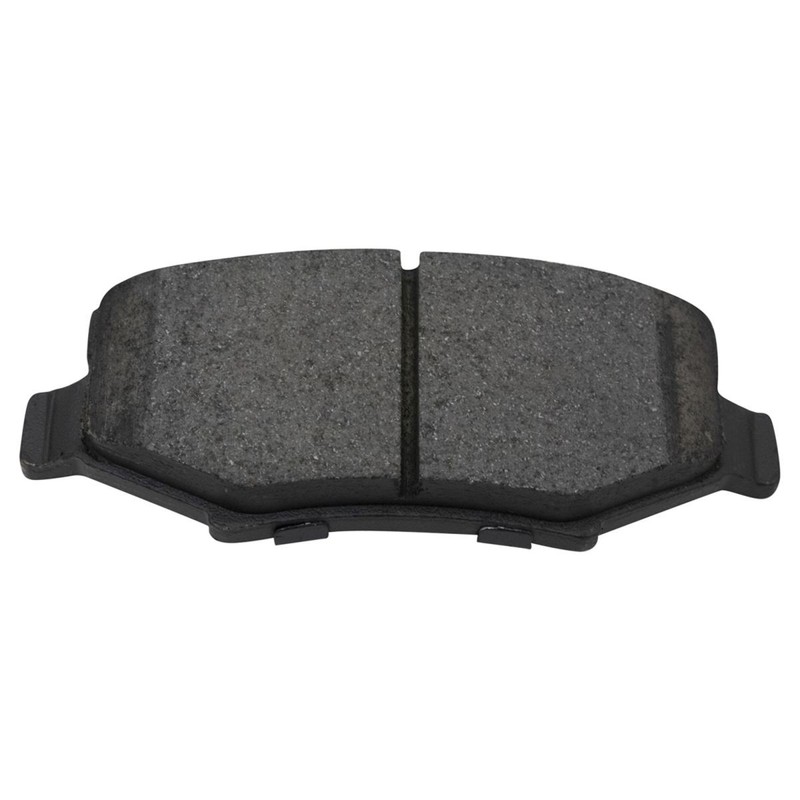 TRQ Performance Drilled Slotted Brake Rotor Posi Ceramic Pad Front Rear Kit gallery