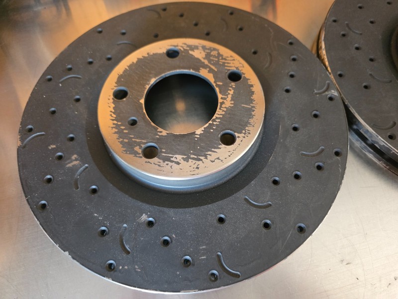 NEW HAWK PERFORMANCE TALON ROTORS FRONT REAR HTC4909 HTC4937 FITS 370Z G37 EX37+ gallery
