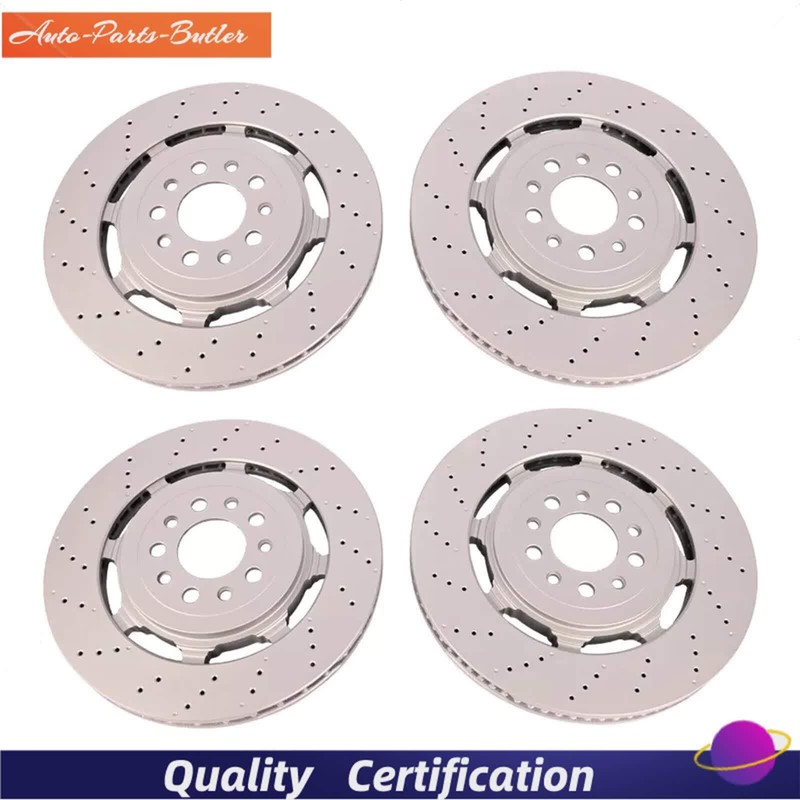 New Front Rear rotors For 2017-2024 Alfa Romeo Giulia Stelvio Quadrifoglio gallery