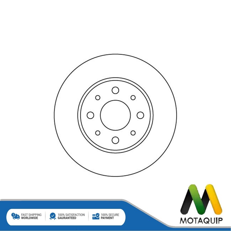 Fits Ford Ka 2008-2014 1.0 1.2 D dCi 1.4 1x Brake Disc Front Motaquip
