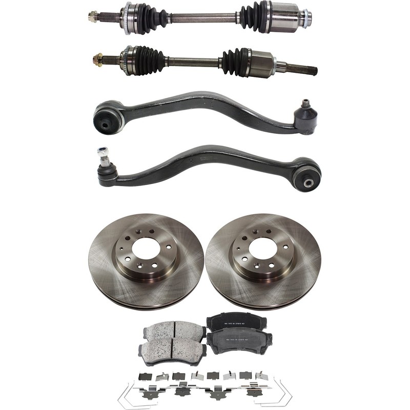Axle Assembly and Control Arm Kit For 2010-2012 Ford Fusion Front LH and RH