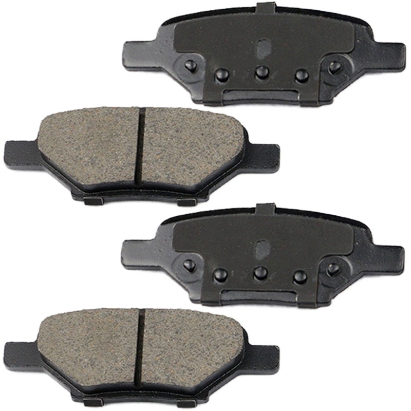 Rear Disc Brakes Rotors and Brake Pads For 2011-13 Chevy Impala 04-08 GRAND PRIX gallery
