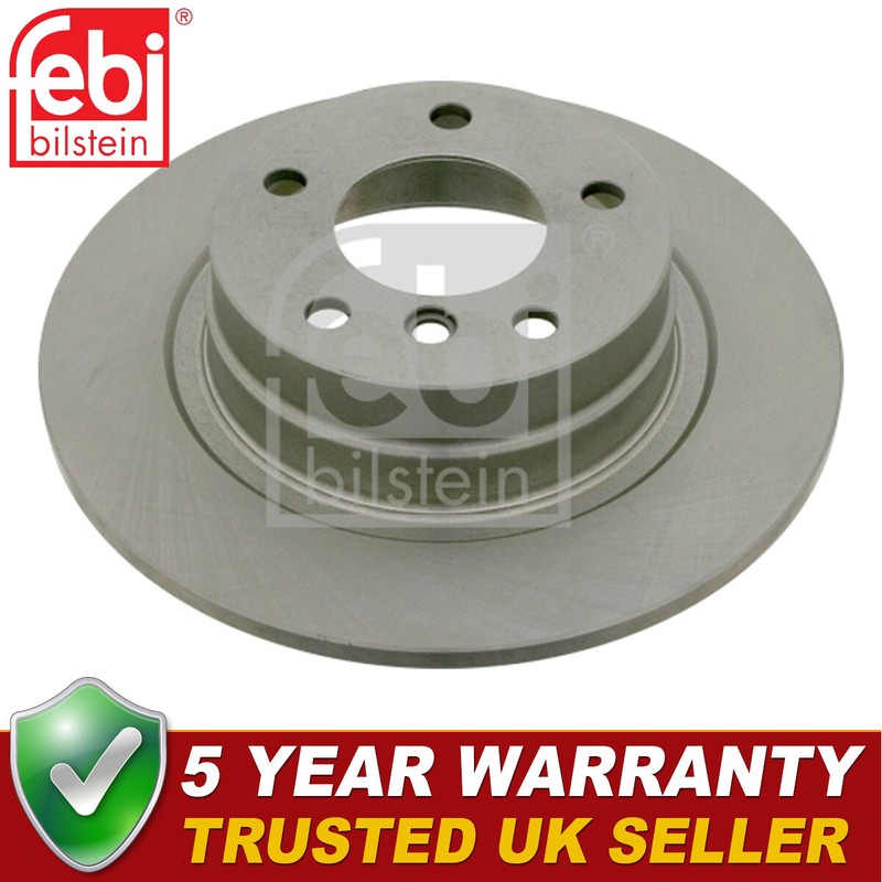 Febi Rear Brake Discs Fits BMW 3 Series 1 1.6 1.8 2.0 D