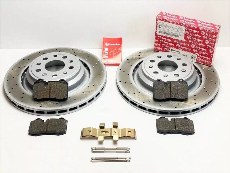 OEM Genuine Rear Brake Rotors & Pads For 2014-2016 Maserati Ghibli Quattroporte gallery