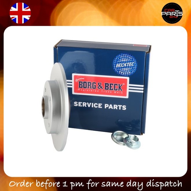 BRAKE FOR CITROËN C3 / ORIGIN AIRCROSS PICASSO C4 DS3 DISCX2 BORG & BECK REAR