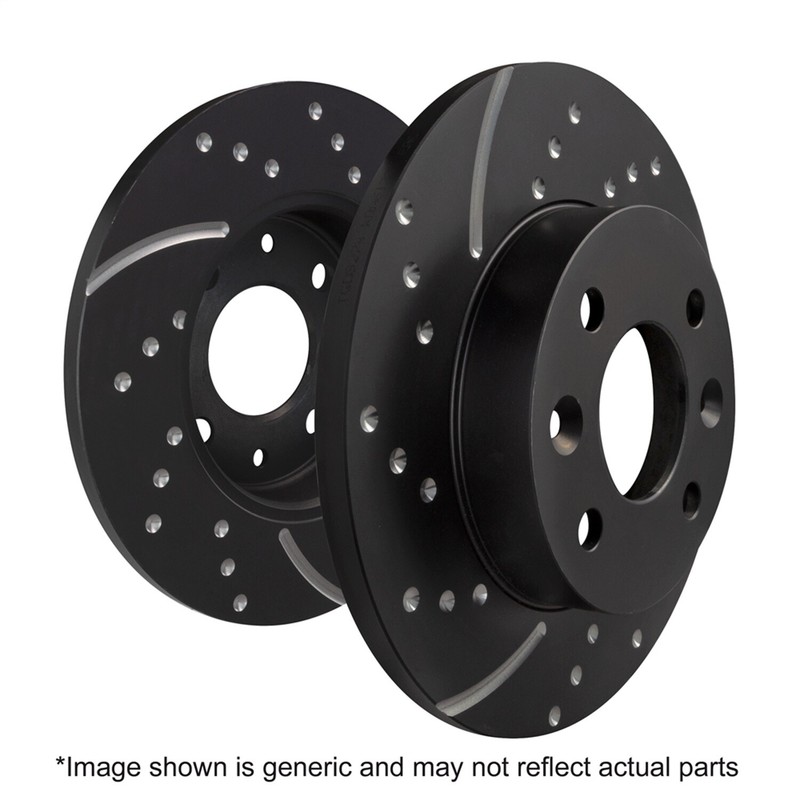 EBC Brakes GD7333 3GD Series Sport Slotted Rotors Fits 06-10 H3