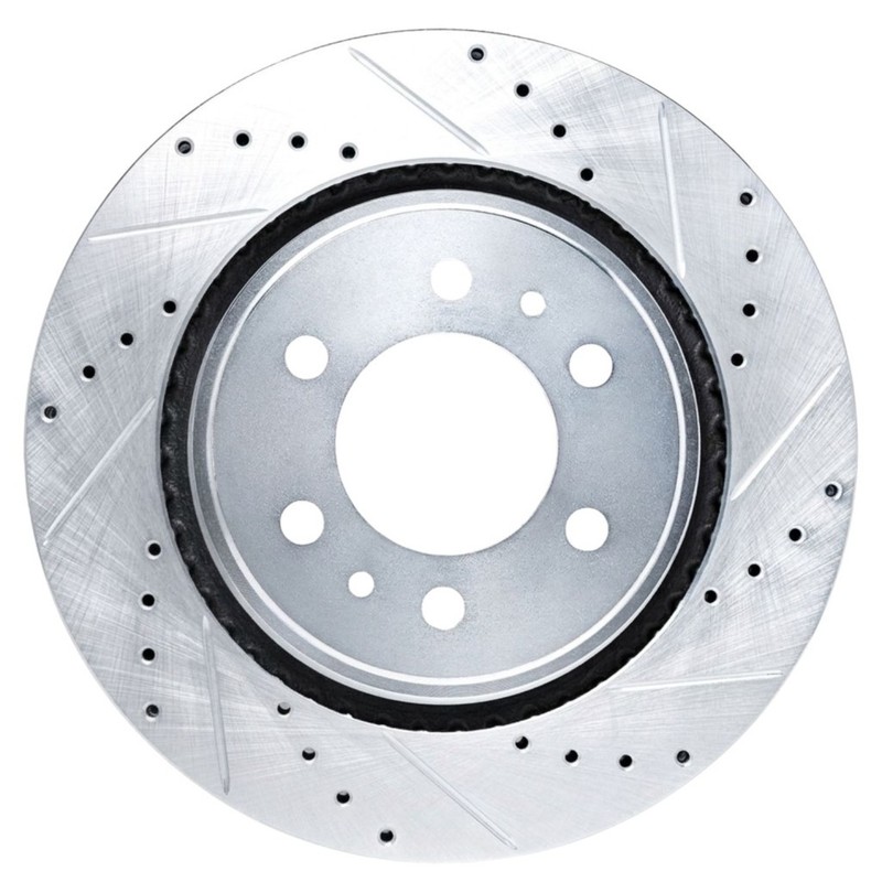 For Volkswagen Crafter 2016 2017 Rotor Set Rear | Silver | Drilled and Slotted gallery