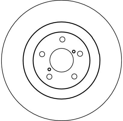 TRW DF4104 Brake Disc for Subaru gallery