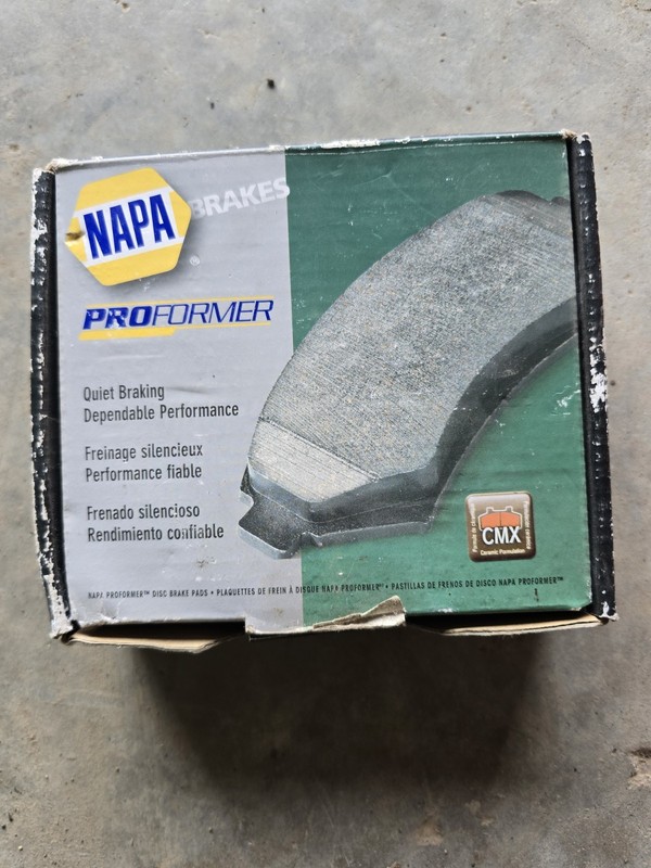 Napa Auto Parts Proformer PART#TS-7387A-X Disk Brake Pads Set of 2
