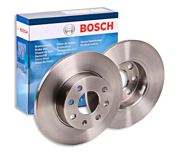 2X BOSCH Brake Discs Set Rear Ø 269 Mm For TOYOTA Corolla 0 986 479 B71 New