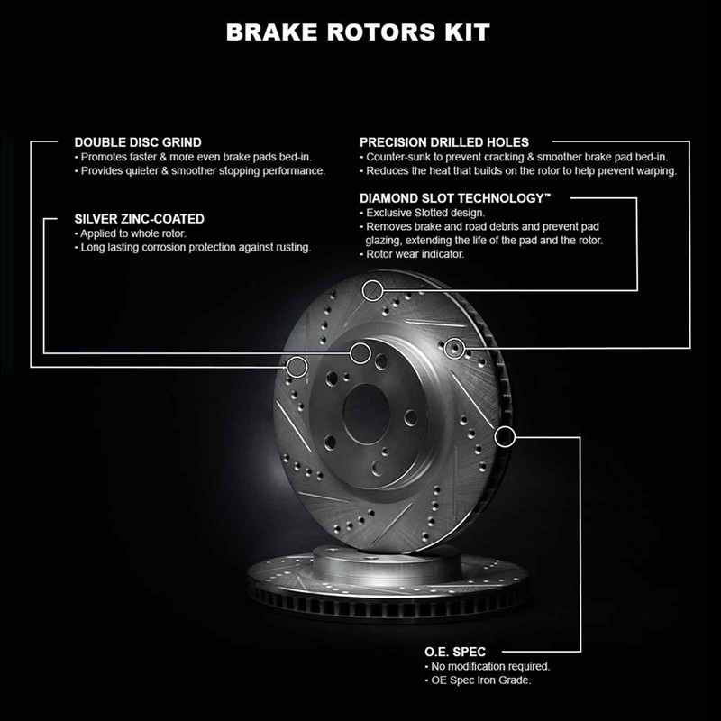 R1 Concepts Wgpn1 73048 R1 Concepts Brake Rotor D S Silver gallery